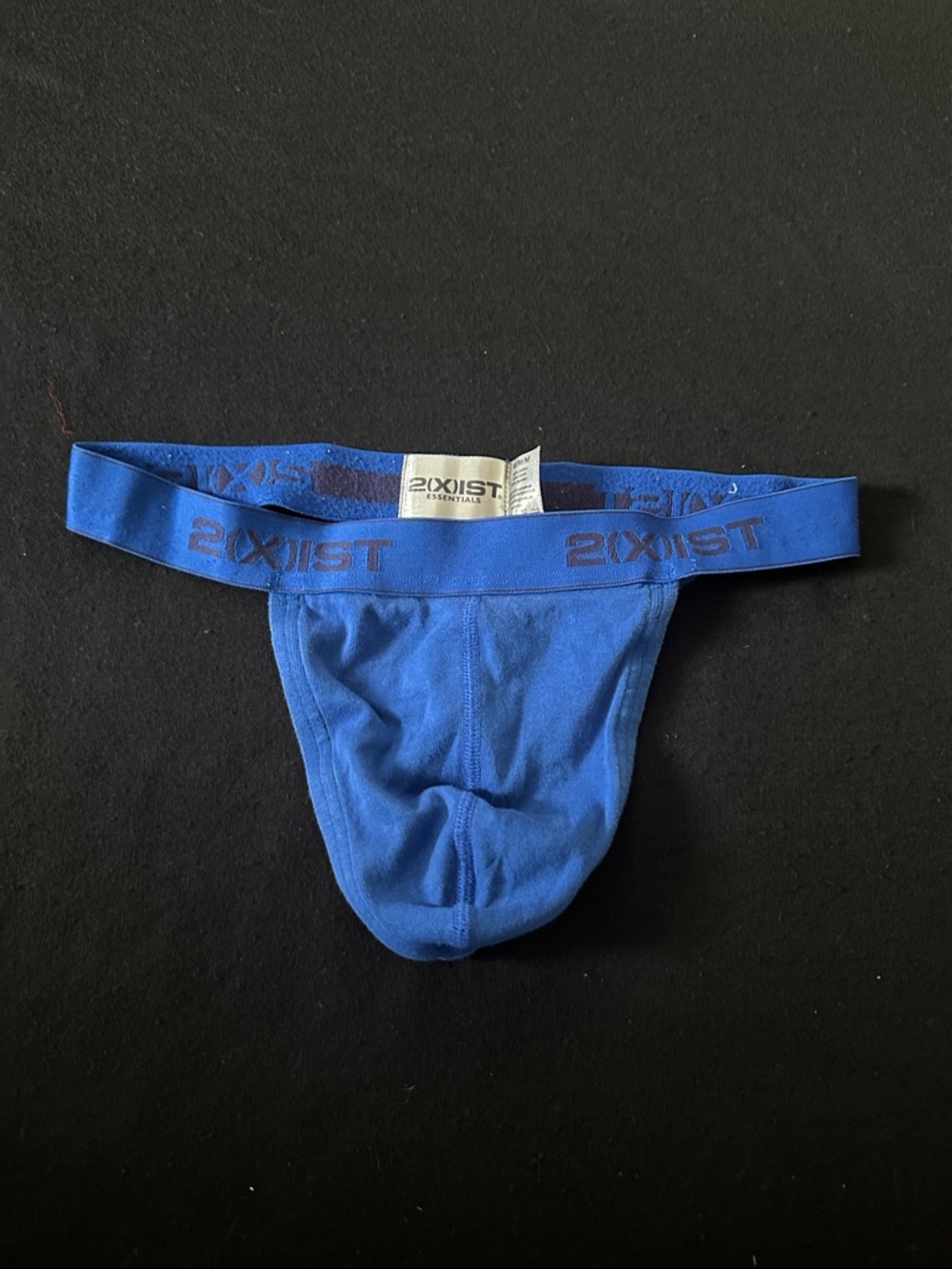 2xist Men's Royal Blue Support Brief with Branded Waistband